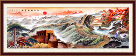 长城风景画