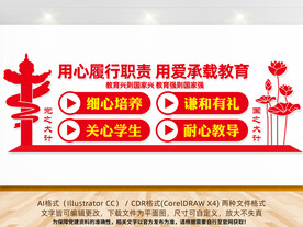 校园教育文化墙