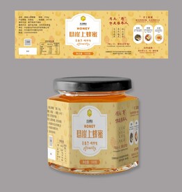 悬崖上蜂蜜瓶贴