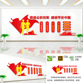 四铁精神文化墙