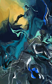  轻奢装饰画画芯