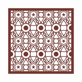 中式矢量雕花花纹