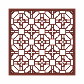 中式矢量雕花花纹