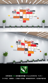 团队风采文化墙