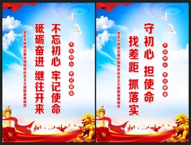 不忘初心牢记使命