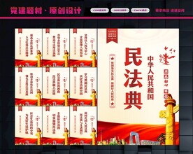 民法典展板