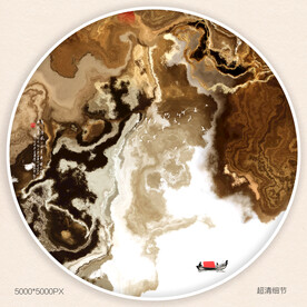 水墨山水装饰画