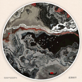 水墨禅意装饰画