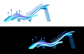 冬奥会场馆 水晶鞋