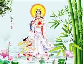 送子观音图