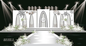 小香风婚礼效果图