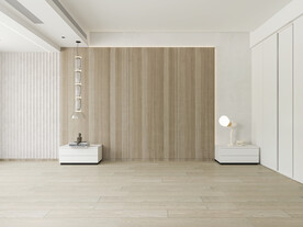 现代简约卧室背景墙