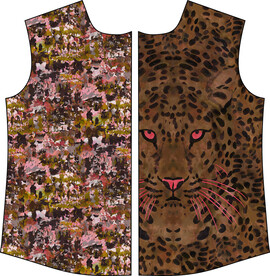 大牌  方巾  前幅  定位花