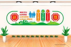 卫生城市文化墙