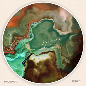 中国风玄关意境装饰画