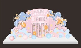 卡通主题生日 