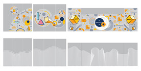 玻璃贴图贴纸玻璃隔断装饰磨砂贴