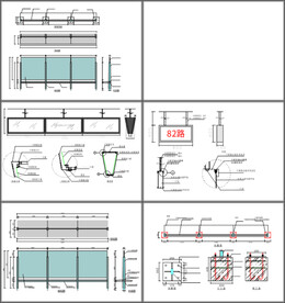 公交站坐凳灯箱设计