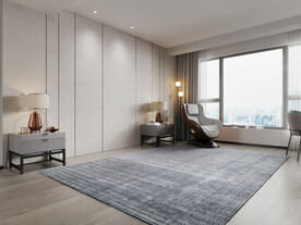 现代简约卧室场景