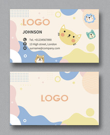 幼儿园名片 图片