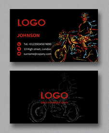 摩托车名片 图片