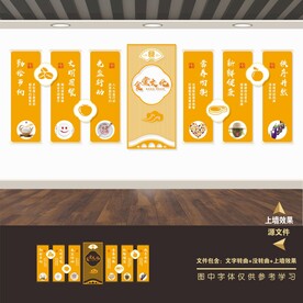 食堂文化标语海报礼仪