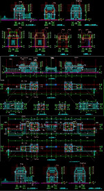 欧式大门CAD图纸
