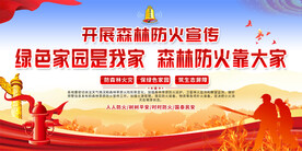 森林防火宣传展板