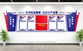 公安局文化墙