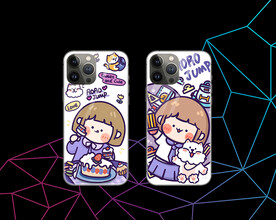 创意 卡通 情侣手机壳图片