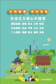 社会主义价值观海报