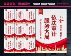 审计局展板