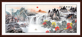 国画山水画