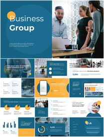 公司介绍工作汇报动态ppt模板