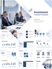 公司介绍工作汇报动态ppt模板