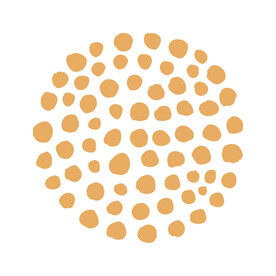 装饰画 圆形抽象画