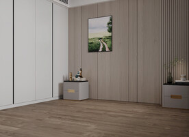 现代卧室场景空景