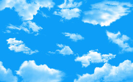 蓝天白云