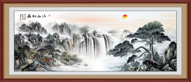 国画山水画