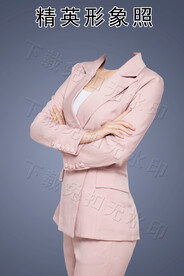 女士形象照商务照证件照