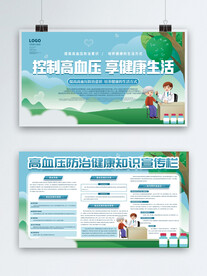 高血压防治健康知识宣传栏