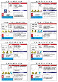 机器人电焊机安全风险点告知牌卡