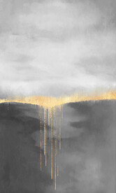 轻奢装饰画 灰色抽象画