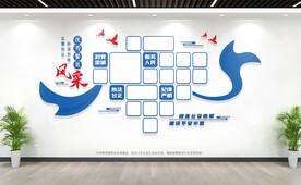 公安局警员风采照片墙