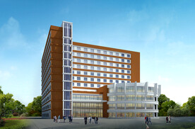 酒店建筑外观设计案例效果图