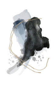 轻奢装饰画 水墨抽象画