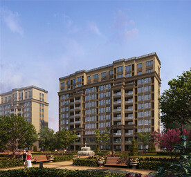 小高层住宅效果图