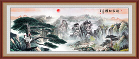 黄山迎客松