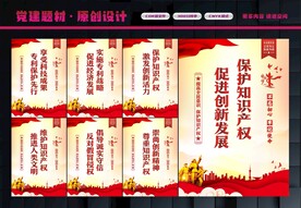 知识产权展板