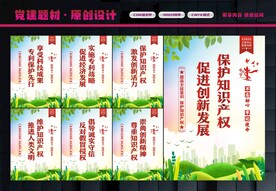 知识产权展板